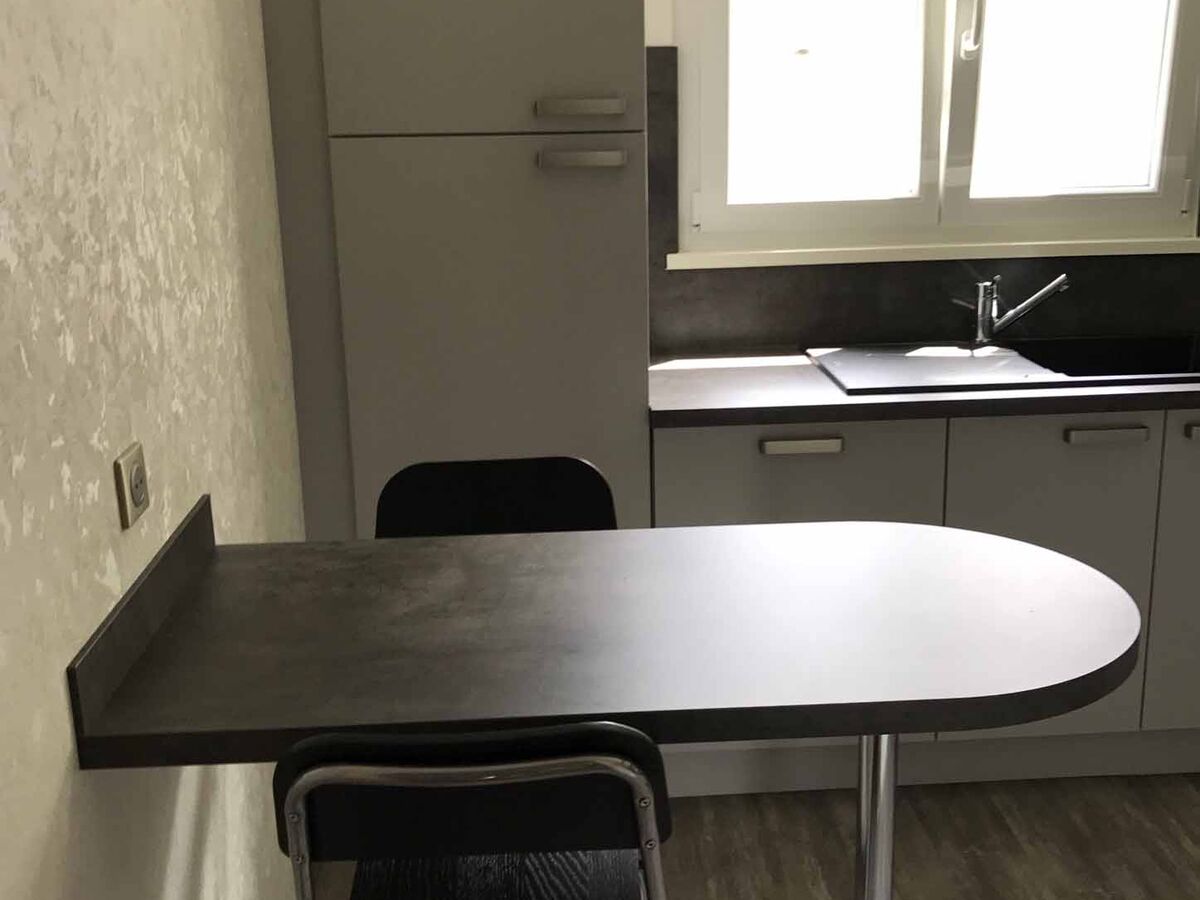 Cuisine avant-après sur mesure Trend + Mistigris