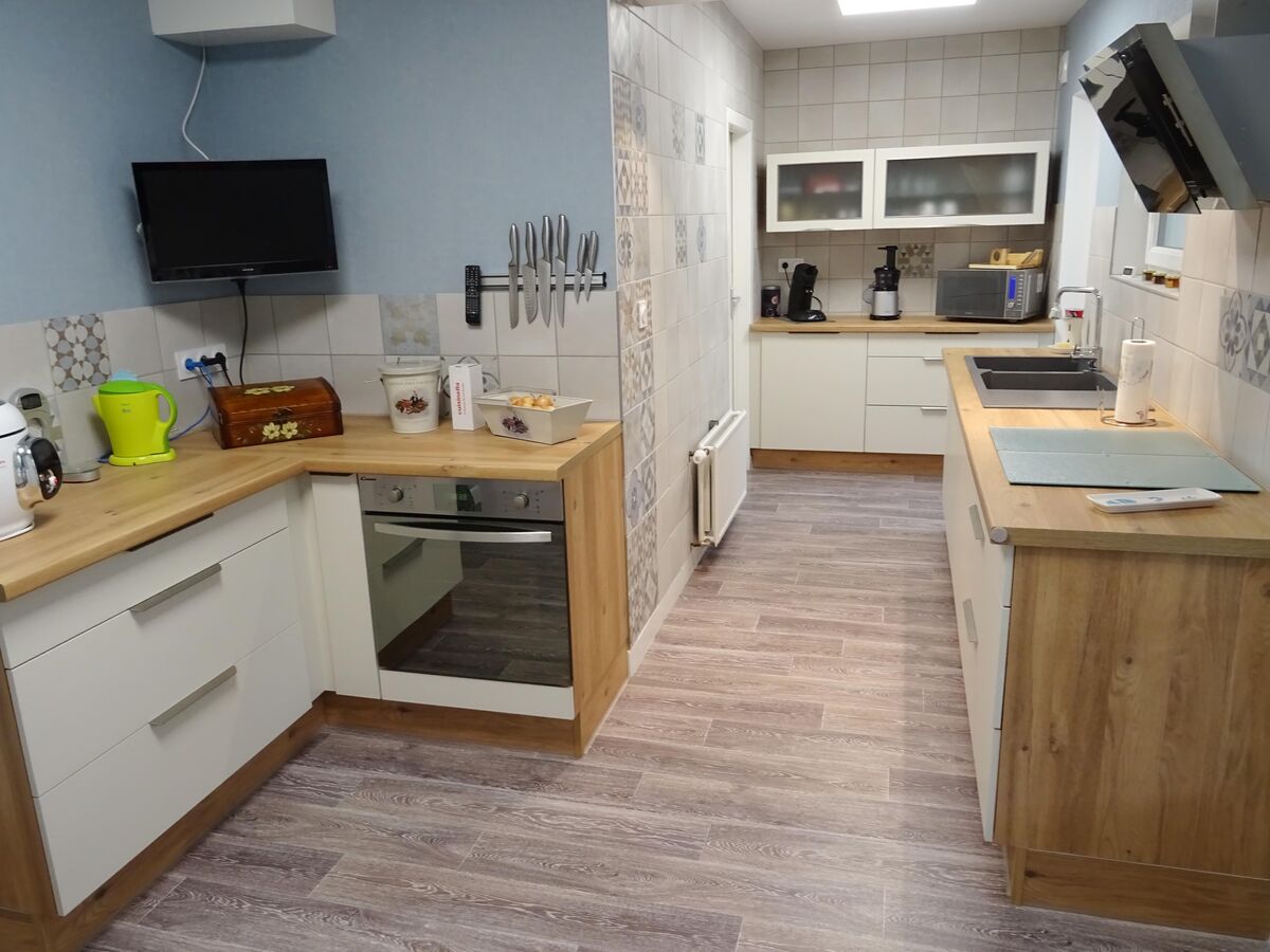 Cuisine avant-après sur mesure Trend Blanc Mat