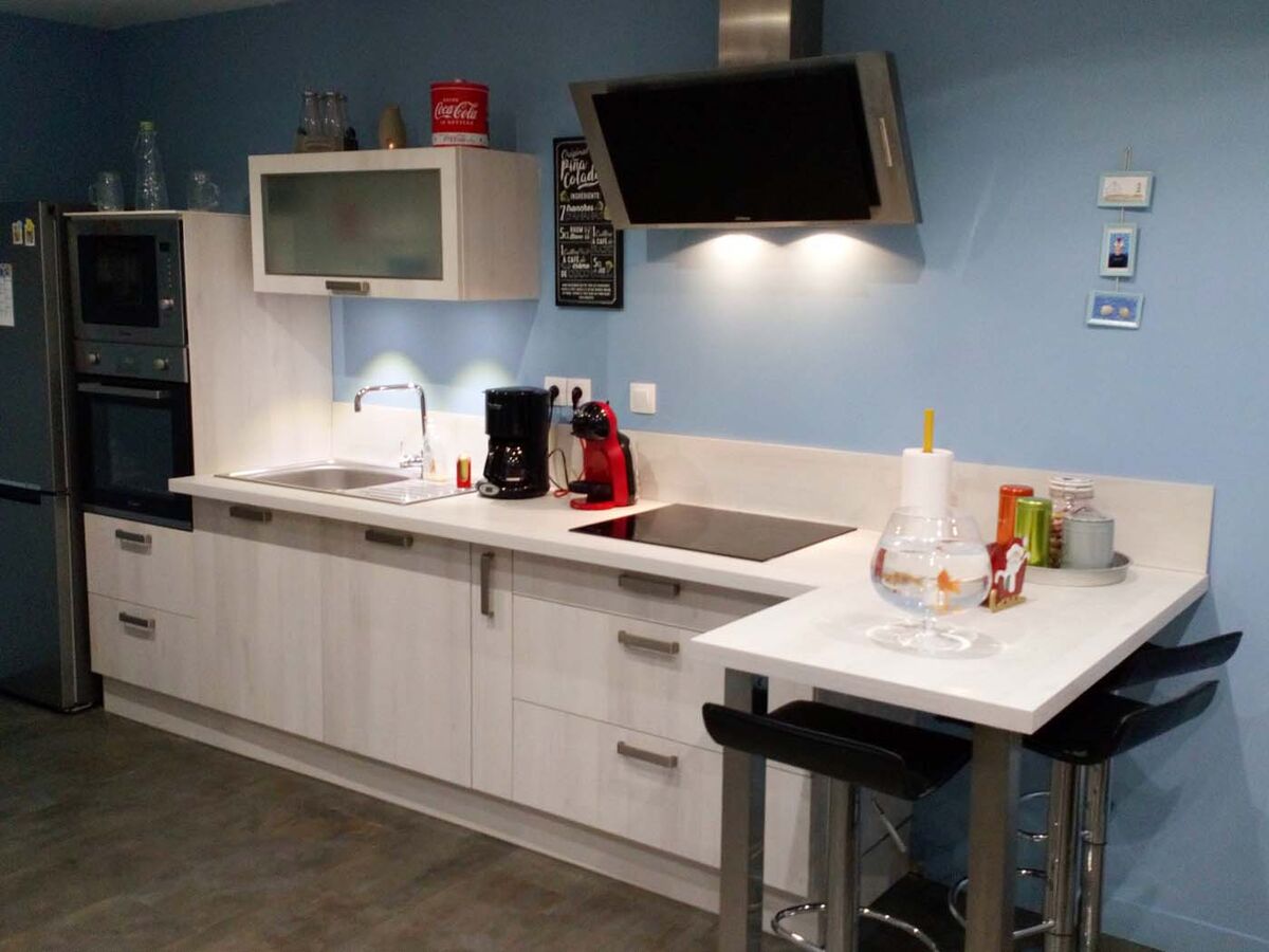 Cuisine équipée sur mesure Trend Artic Wood