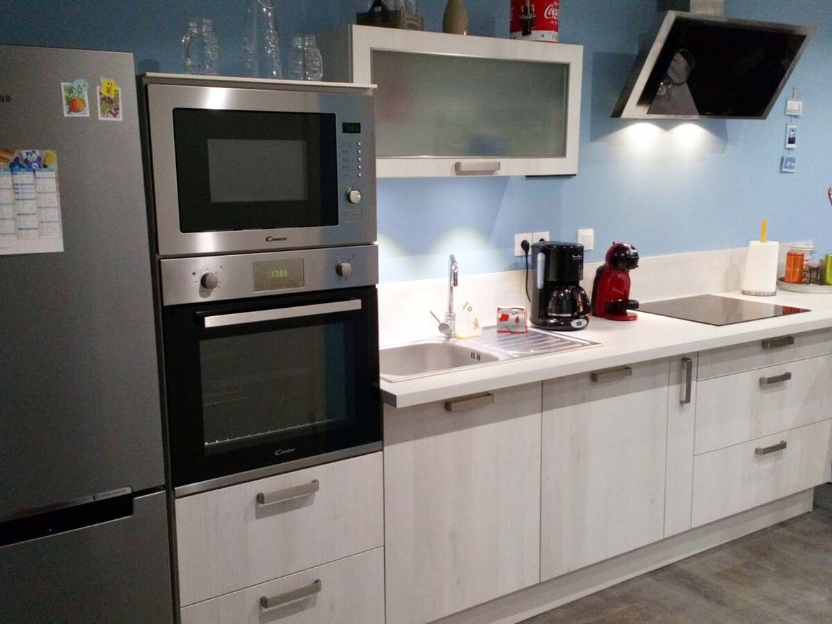 Cuisine avant-après sur mesure Trend Artic Wood