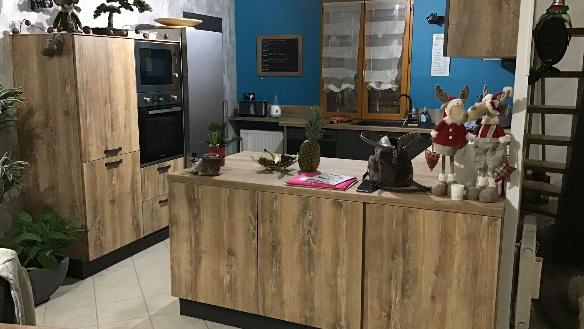 Cuisine équipée sur mesure Label Métal Brossé