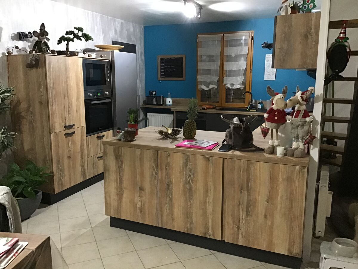 Cuisine équipée sur mesure Label Métal Brossé