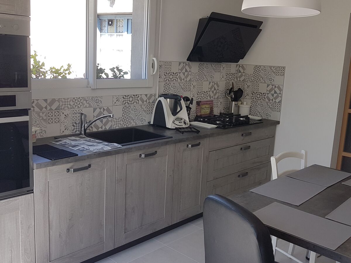 Cuisine équipée sur mesure Label Cube Chêne Sable Synchrone