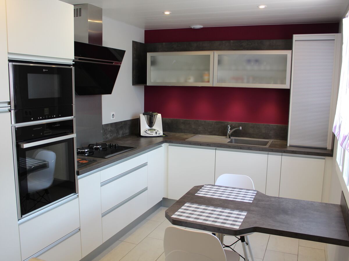 Rénovation cuisine équipée sur mesure Color Jet Laqué Blanc