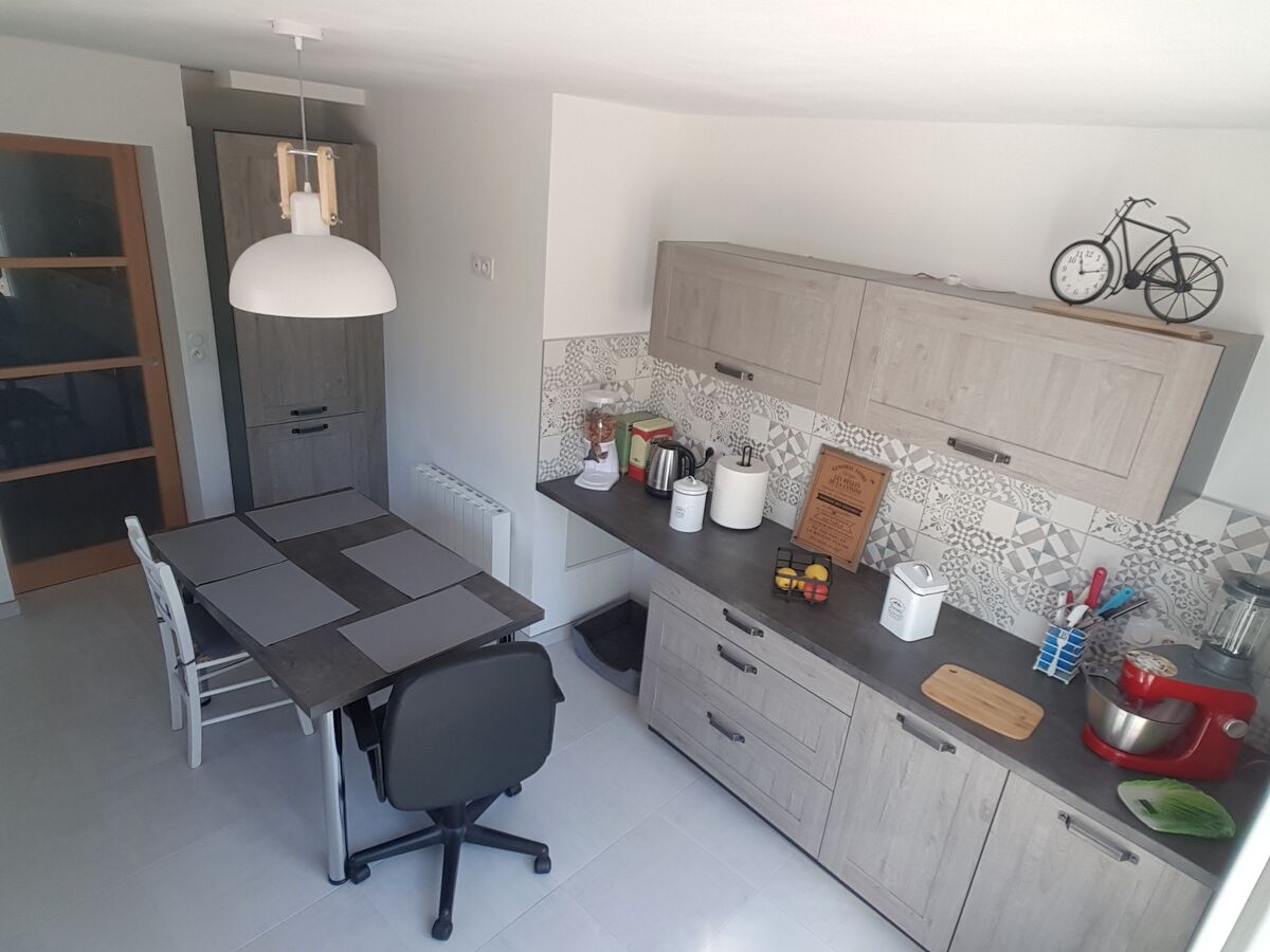 Cuisine avant-après sur mesure Label Cube Chêne Sable Synchrone