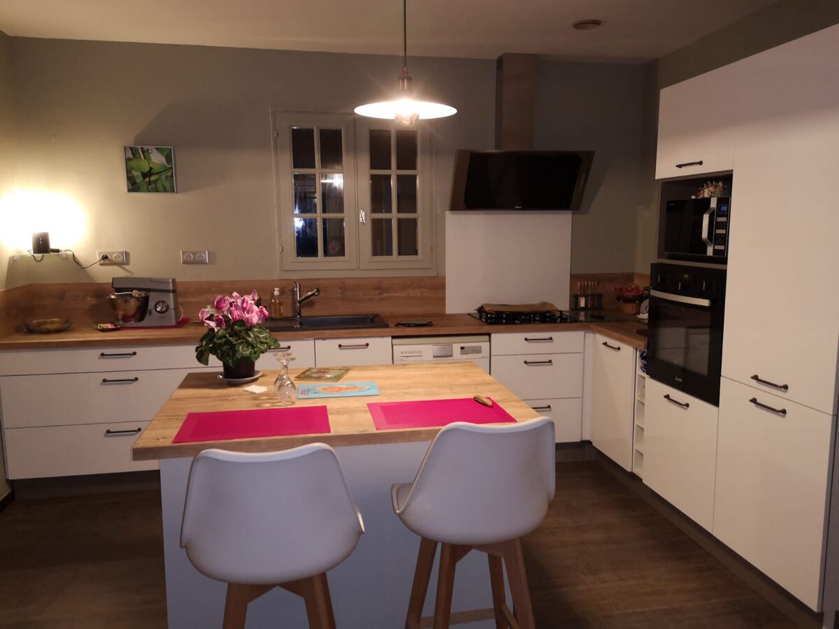 Cuisine équipée sur mesure Light Blanc Brillant