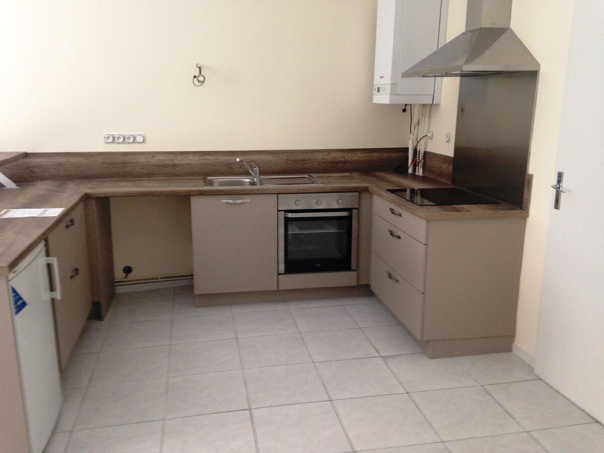 Cuisine avant-après sur mesure Trend + Taupe mat