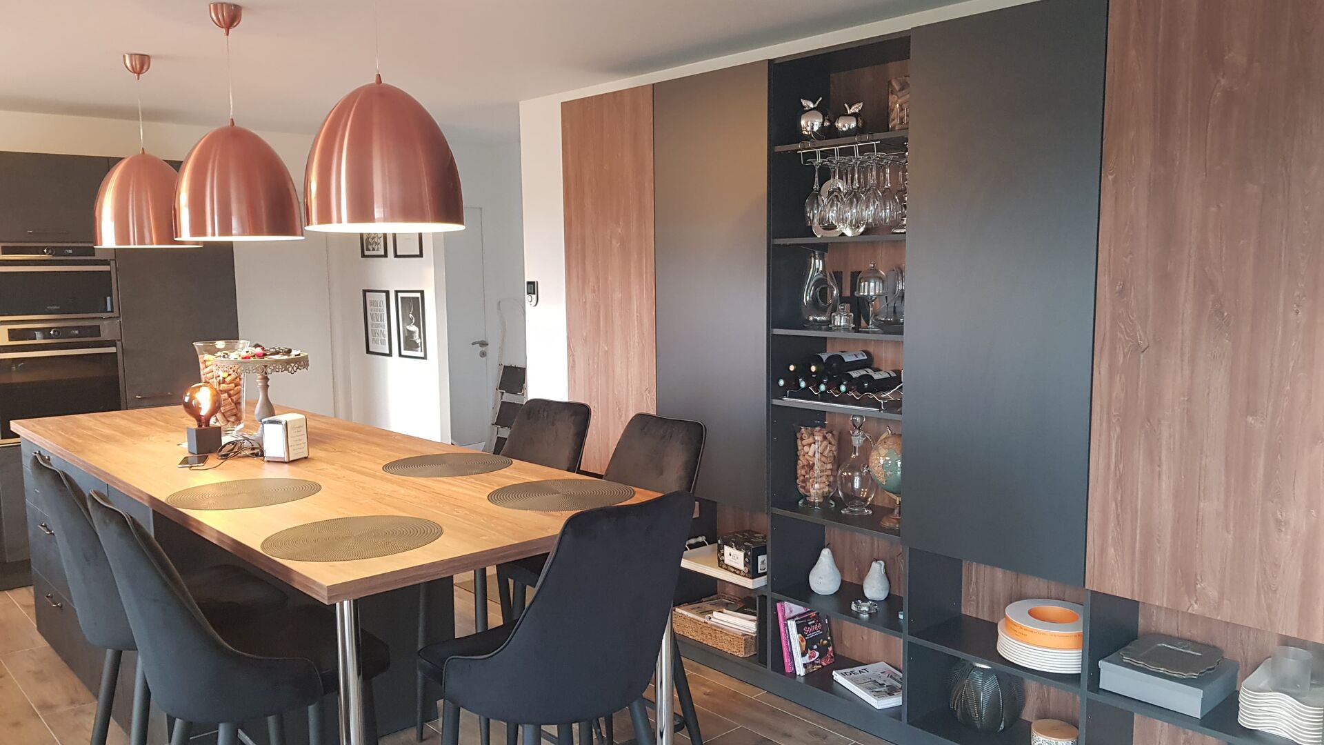 Rénovation cuisine équipée sur mesure TREND Dark Fusion