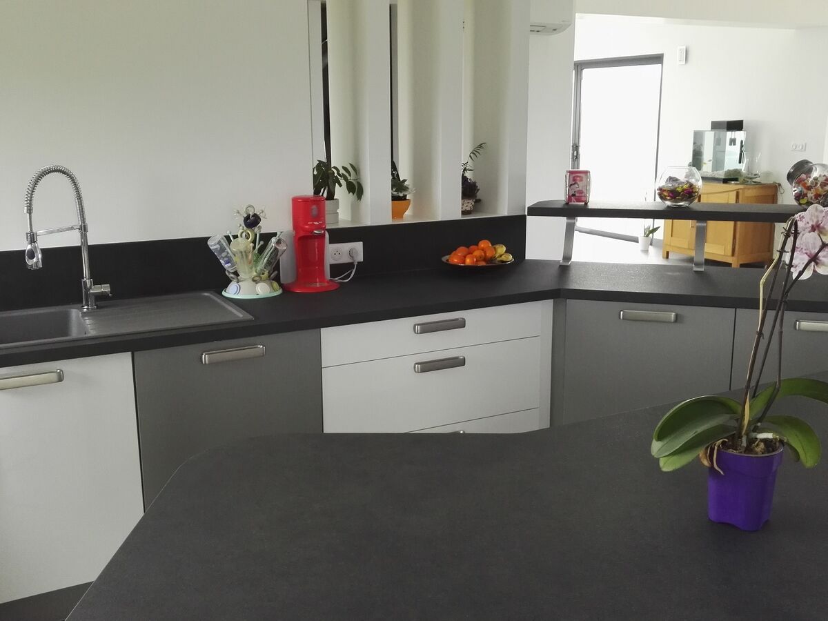 Cuisine équipée sur mesure Light Blanc brillant