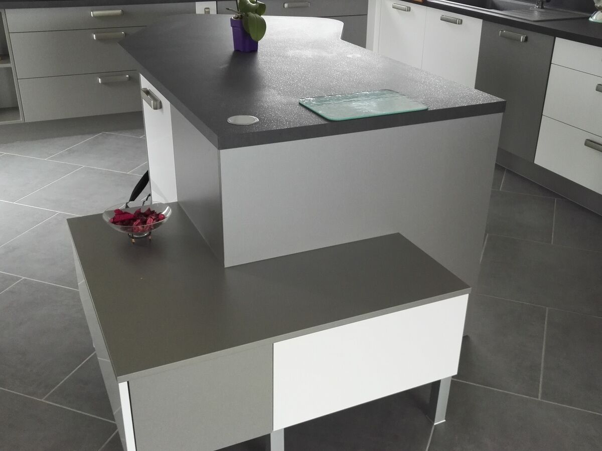 Rénovation cuisine sur mesure Light Blanc brillant