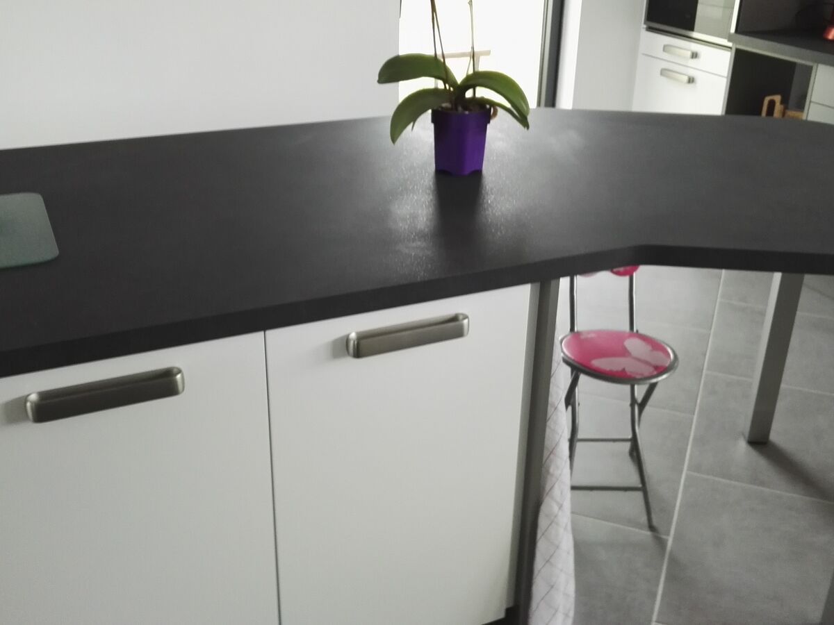 Cuisine avant-après sur mesure Light Blanc brillant