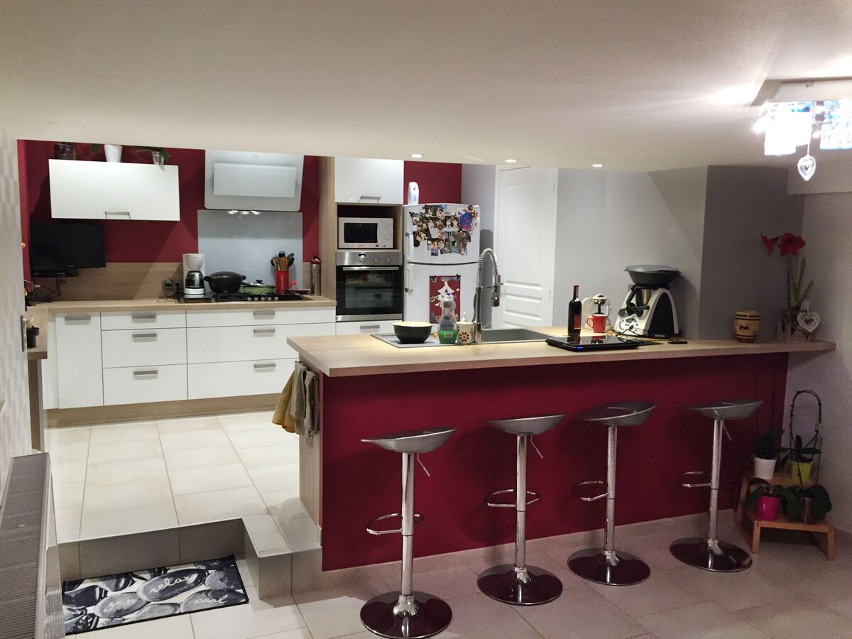 Cuisine équipée sur mesure Light Blanc brillant