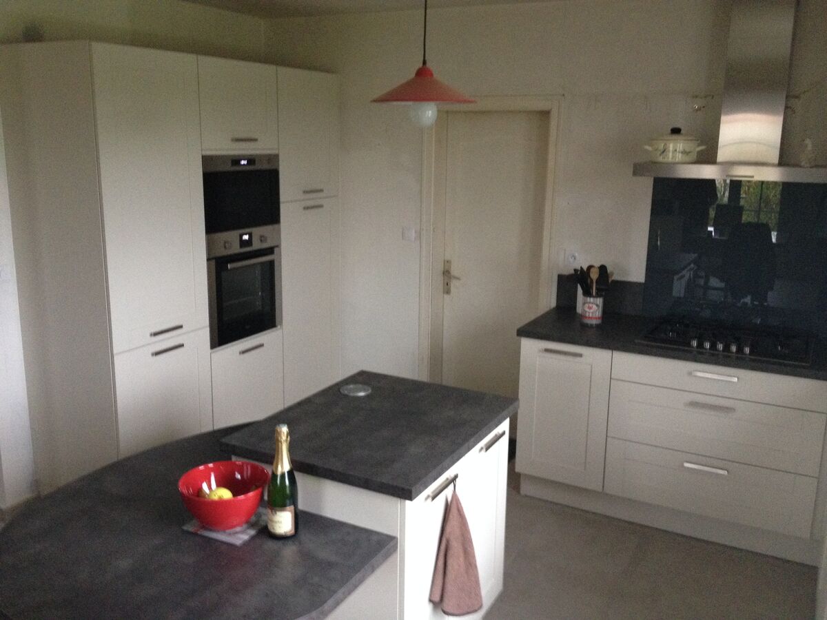 Rénovation cuisine sur mesure Trend Cube Pannacotta mat