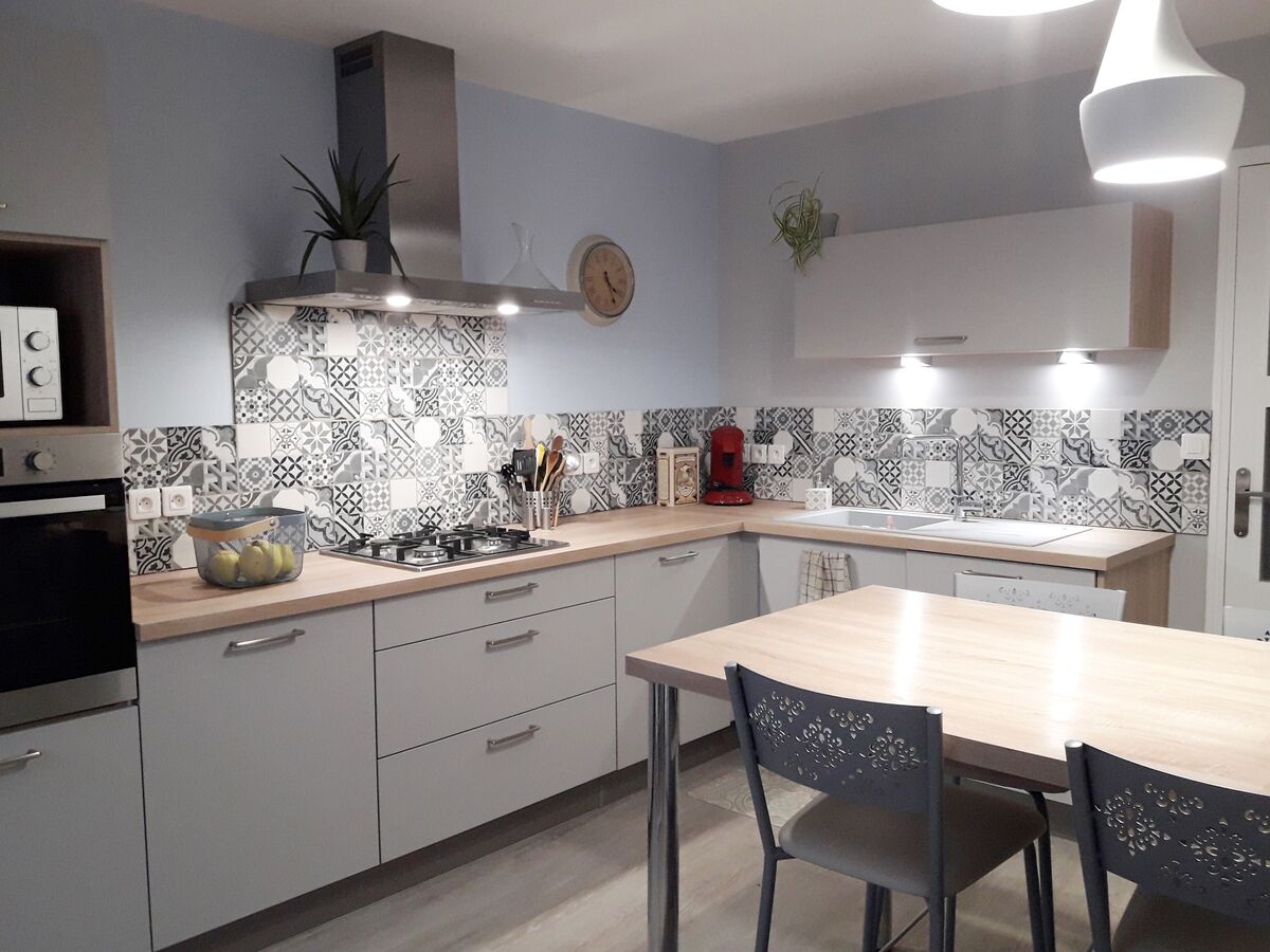 Cuisine équipée sur mesure Trend Gris Minéral