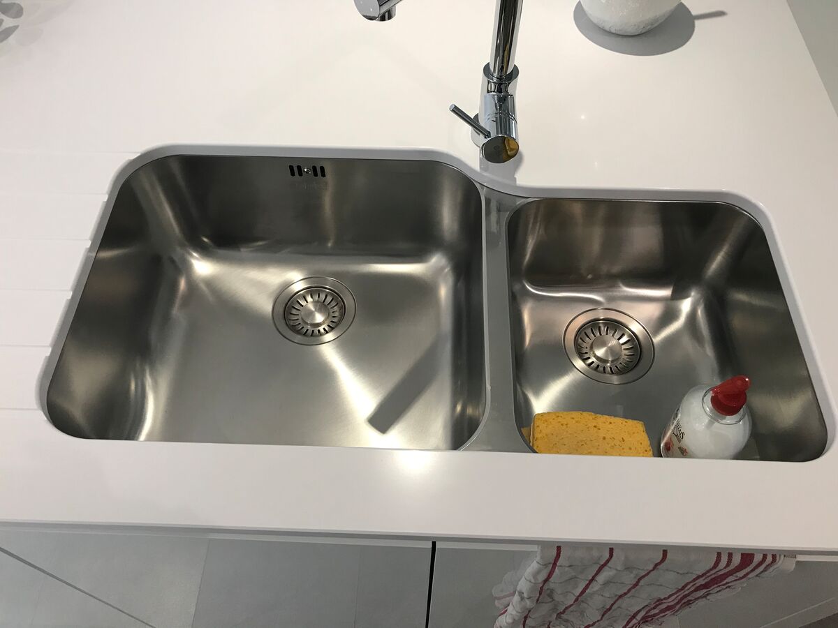 Cuisine avant-après sur mesure E Light Blanc Brillant