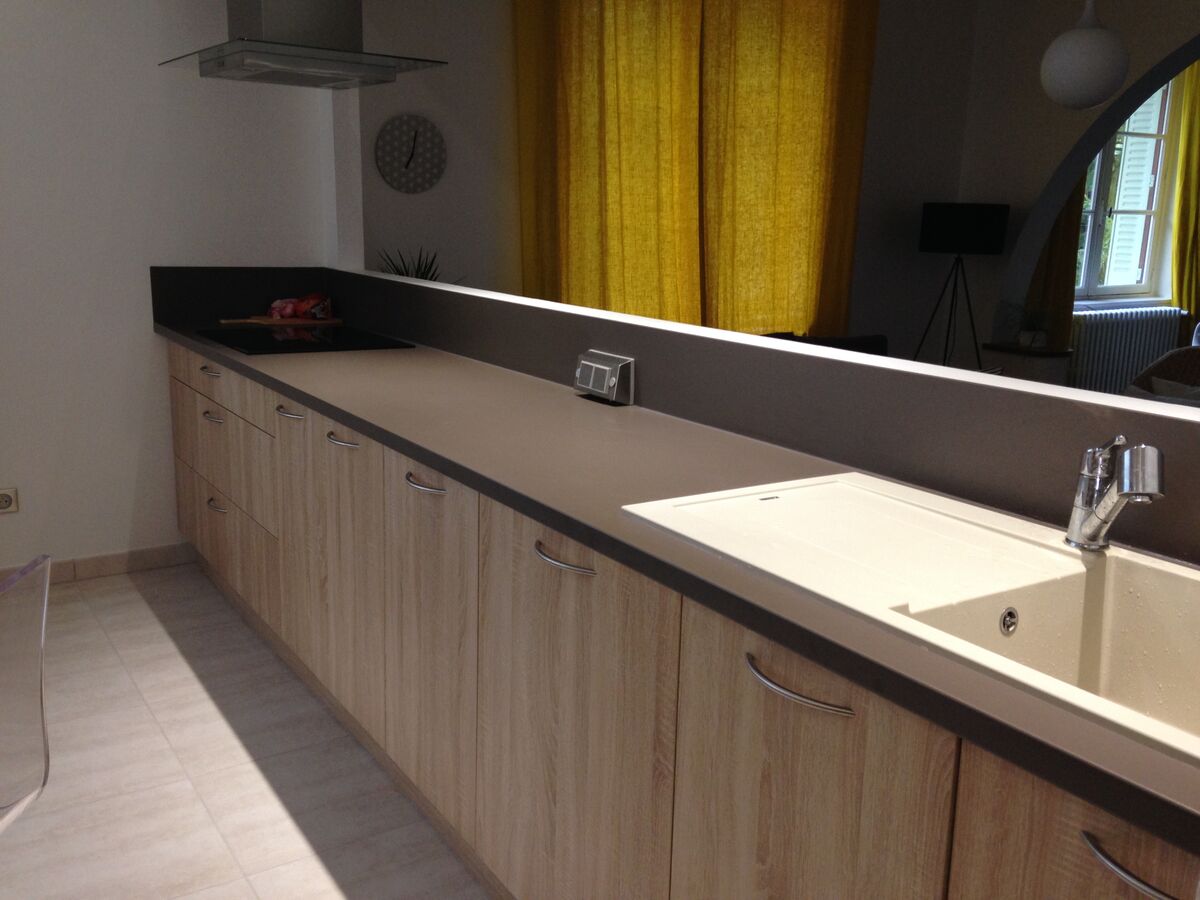 Rénovation cuisine sur mesure Trend + Chêne timber