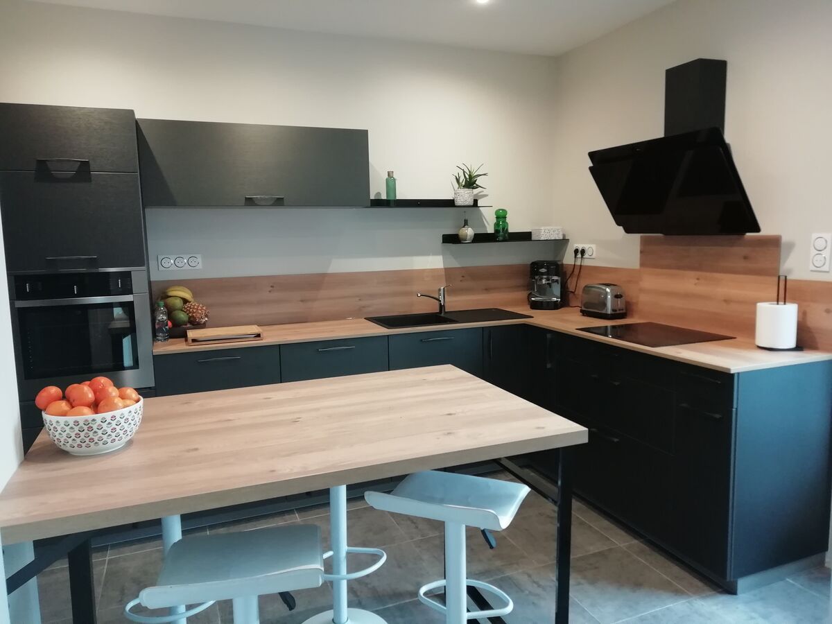 Cuisine sur mesure LABEL Métal Brossé de Romain et Carole S