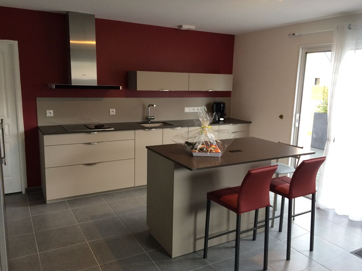 Cuisine équipée sur mesure Trend Taupe Mat