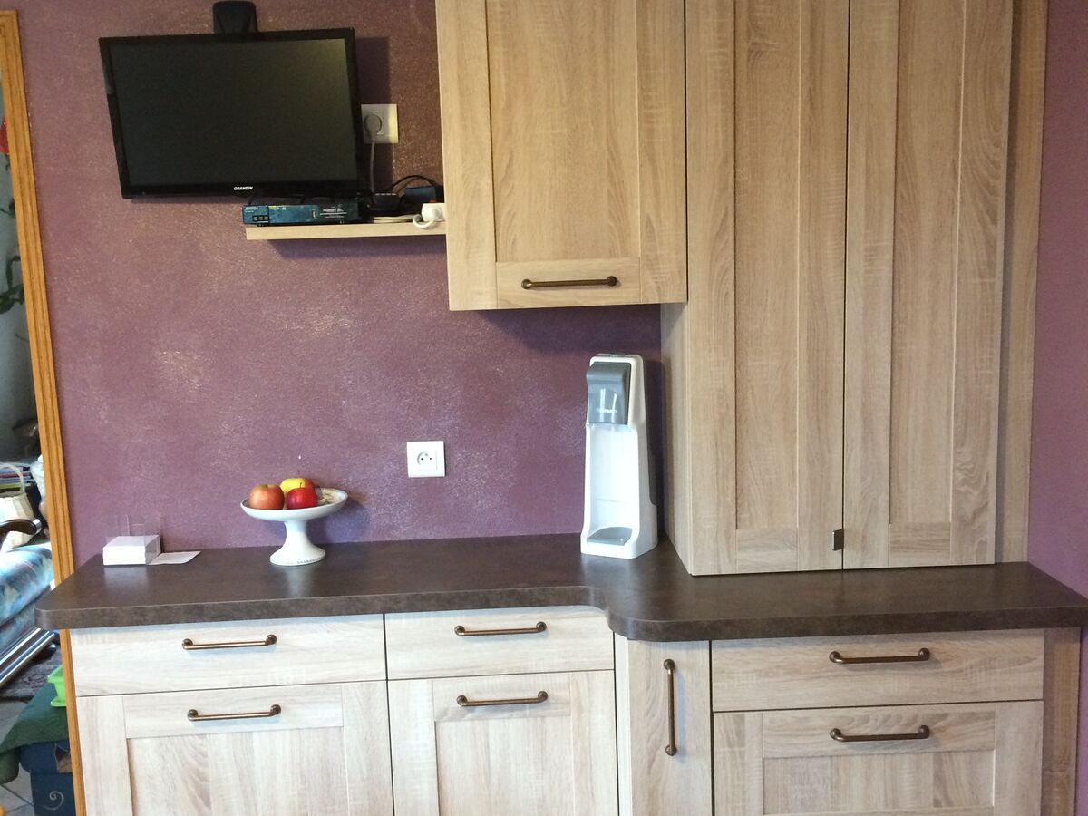 Rénovation cuisine sur mesure Trend Cube Chêne timber