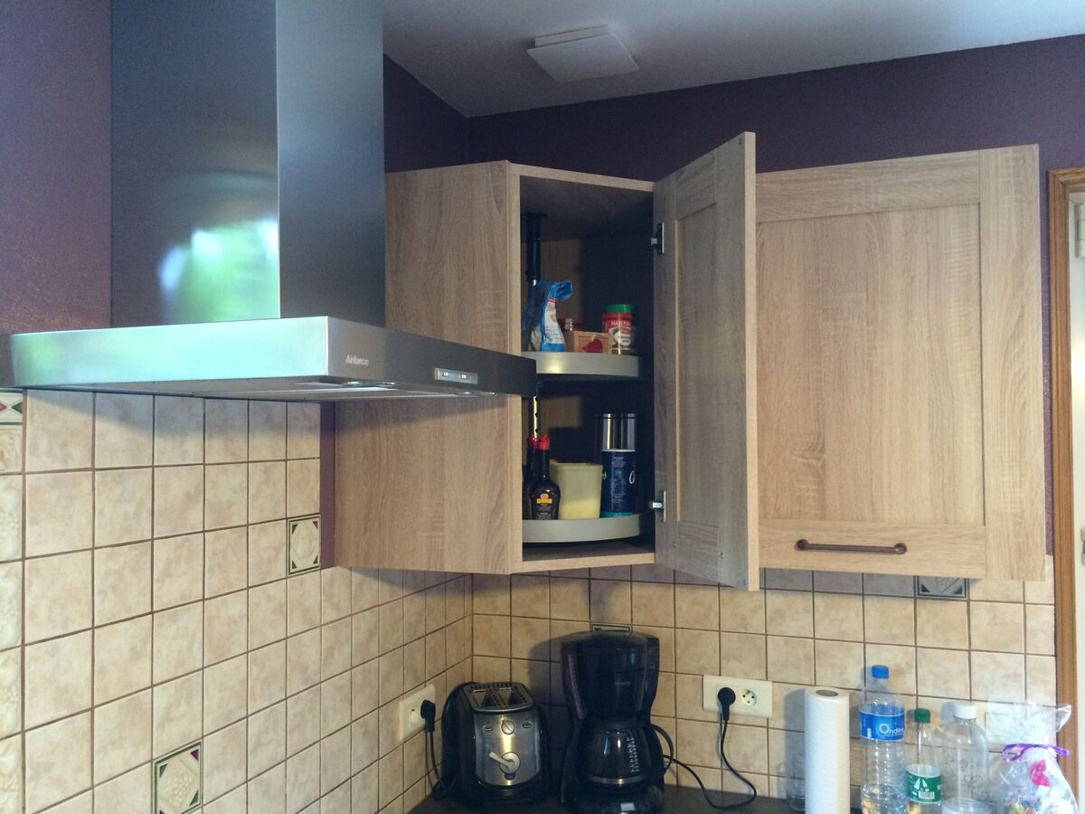 Cuisine avant-après sur mesure Trend Cube Chêne timber