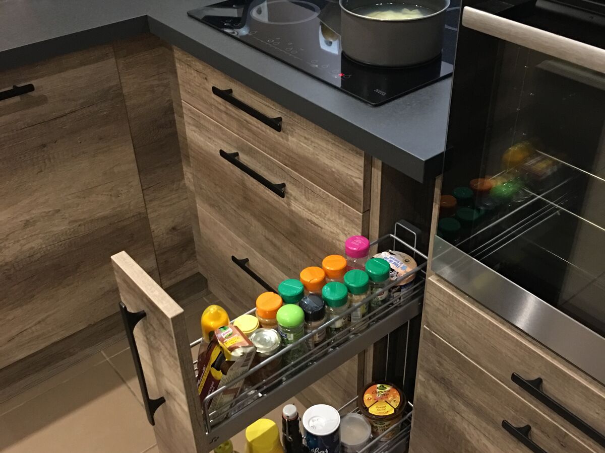 Cuisine avant-après sur mesure Trend + Winoka