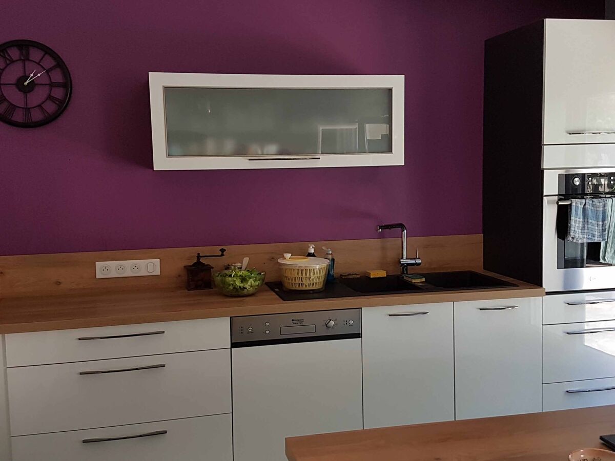 Rénovation cuisine sur mesure Light Blanc brillant