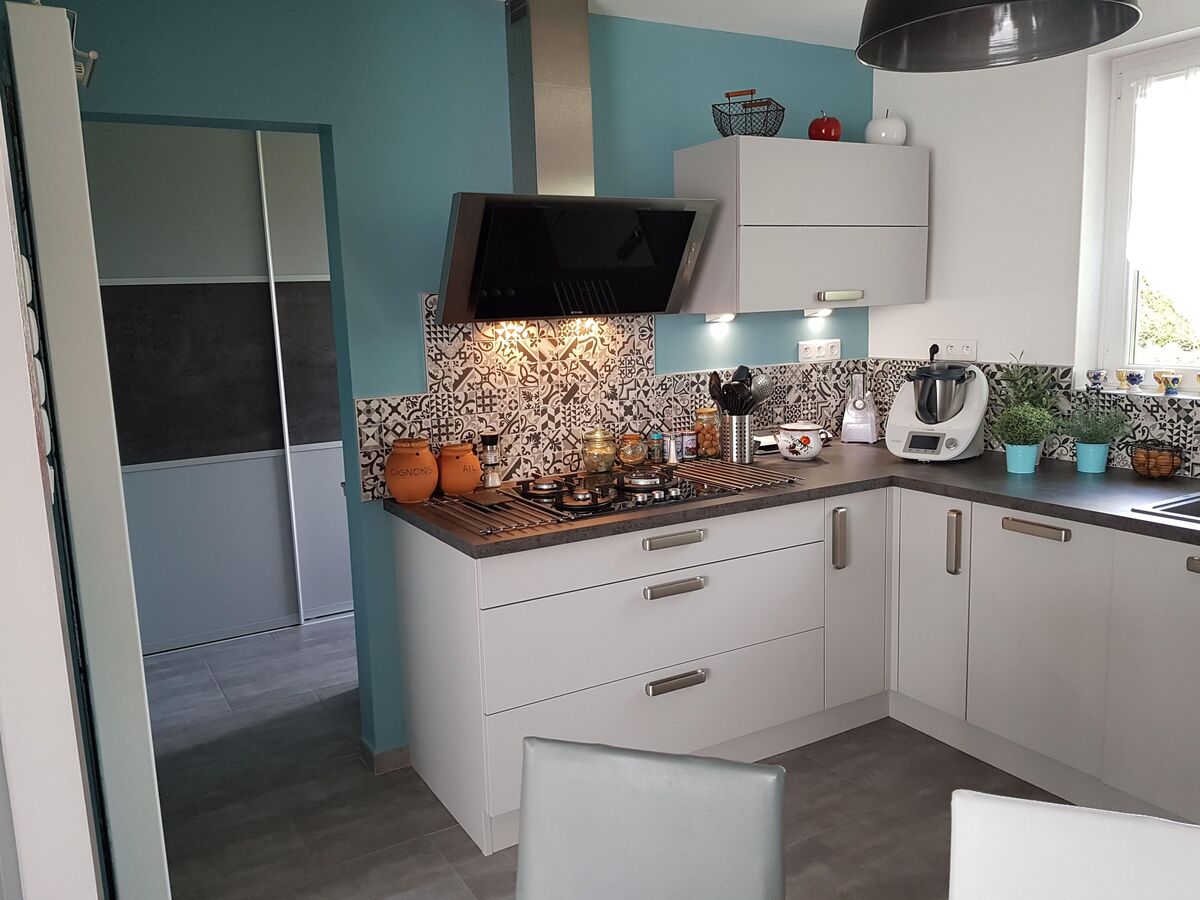 Cuisine avant-après sur mesure Trend Mistigris