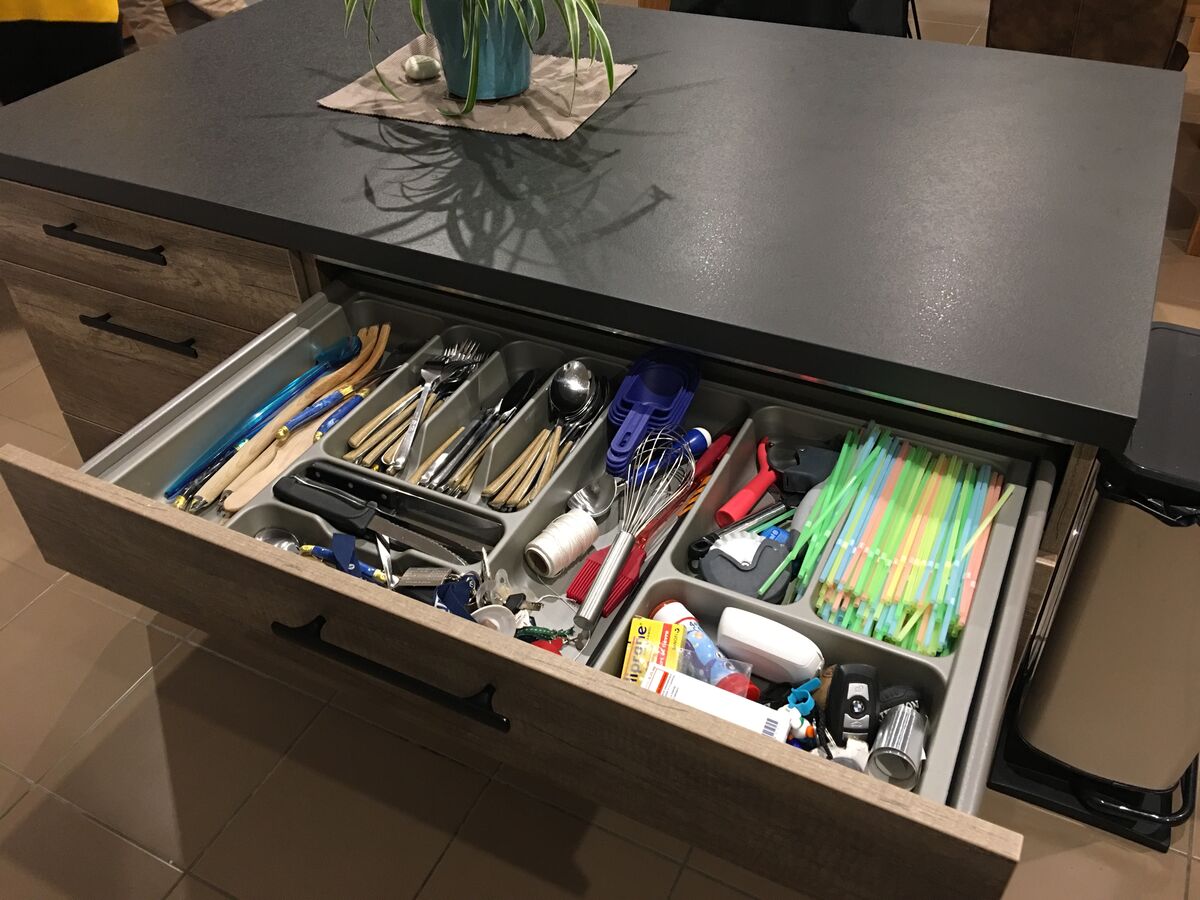 Cuisine avant-après sur mesure Trend + Winoka