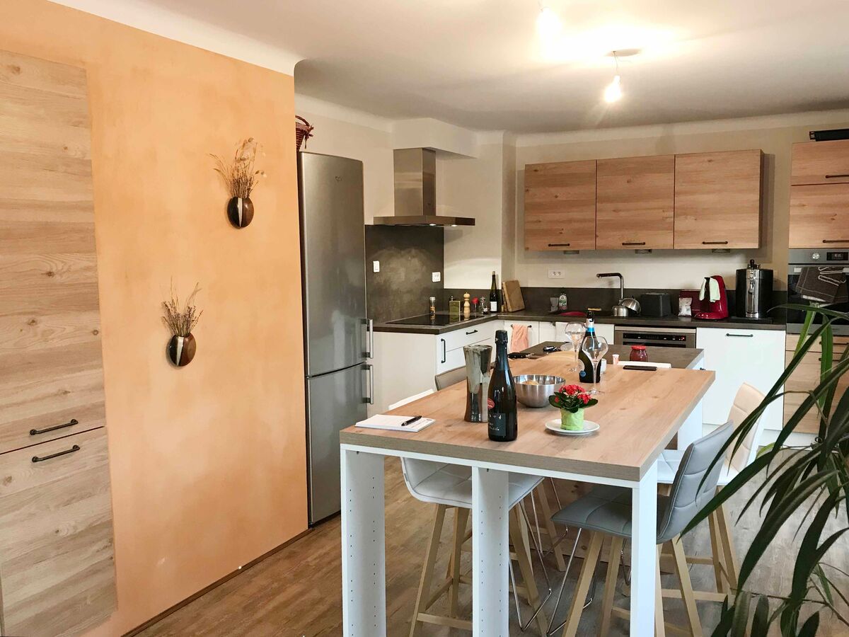 Rénovation cuisine sur mesure Trend + Blanc Mat