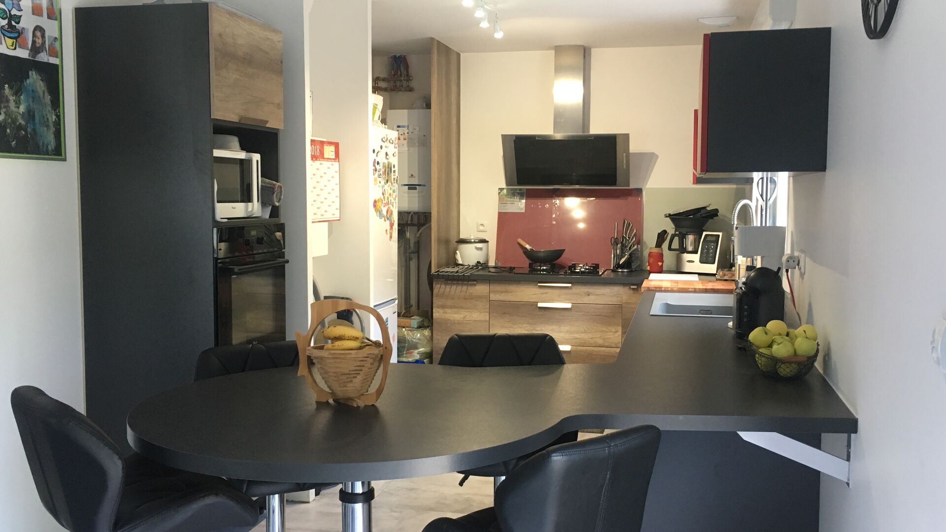 Cuisine équipée sur mesure Trend Winoka et Cranberry