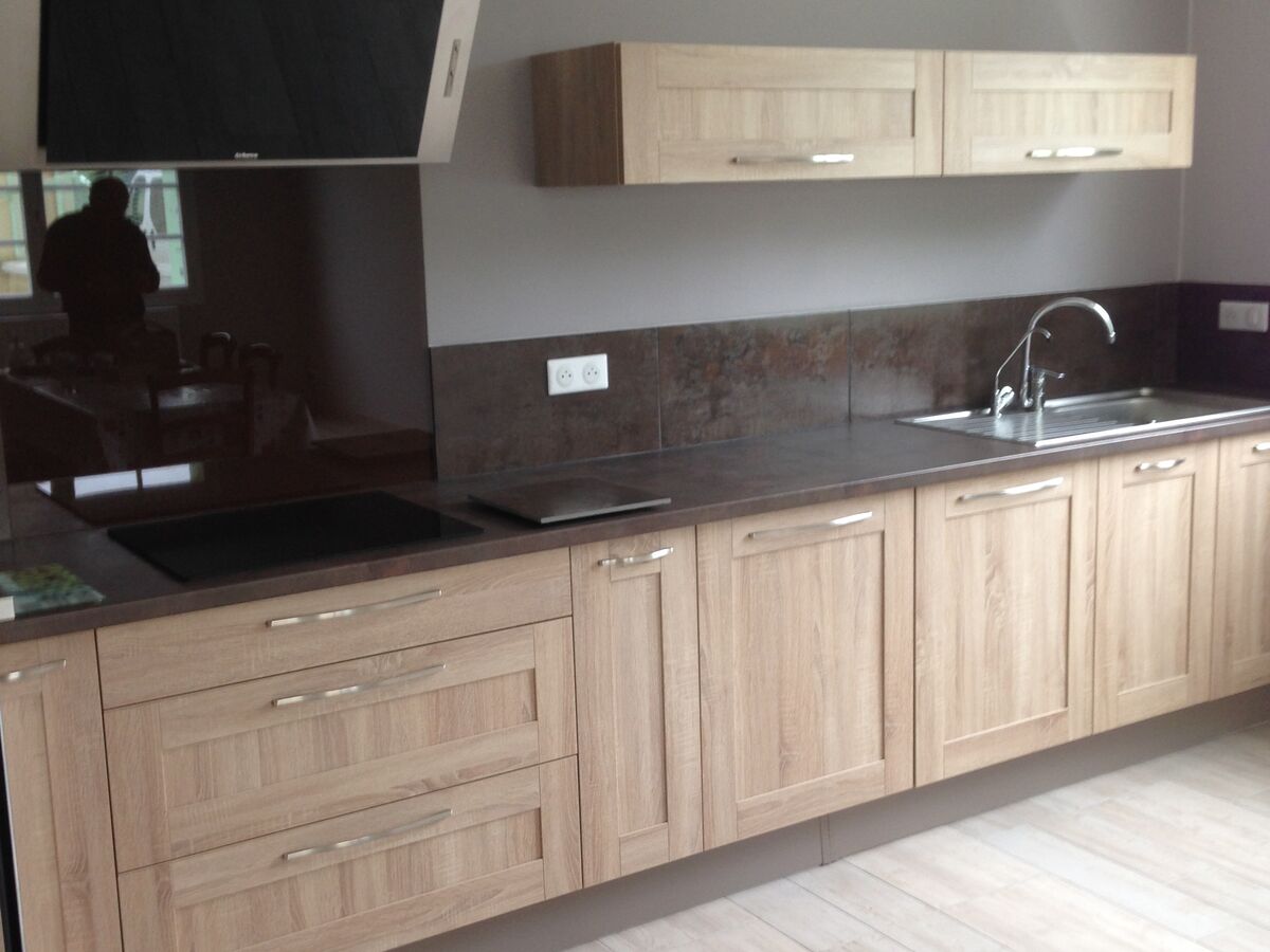 Cuisine équipée sur mesure Trend Cube Chêne timber