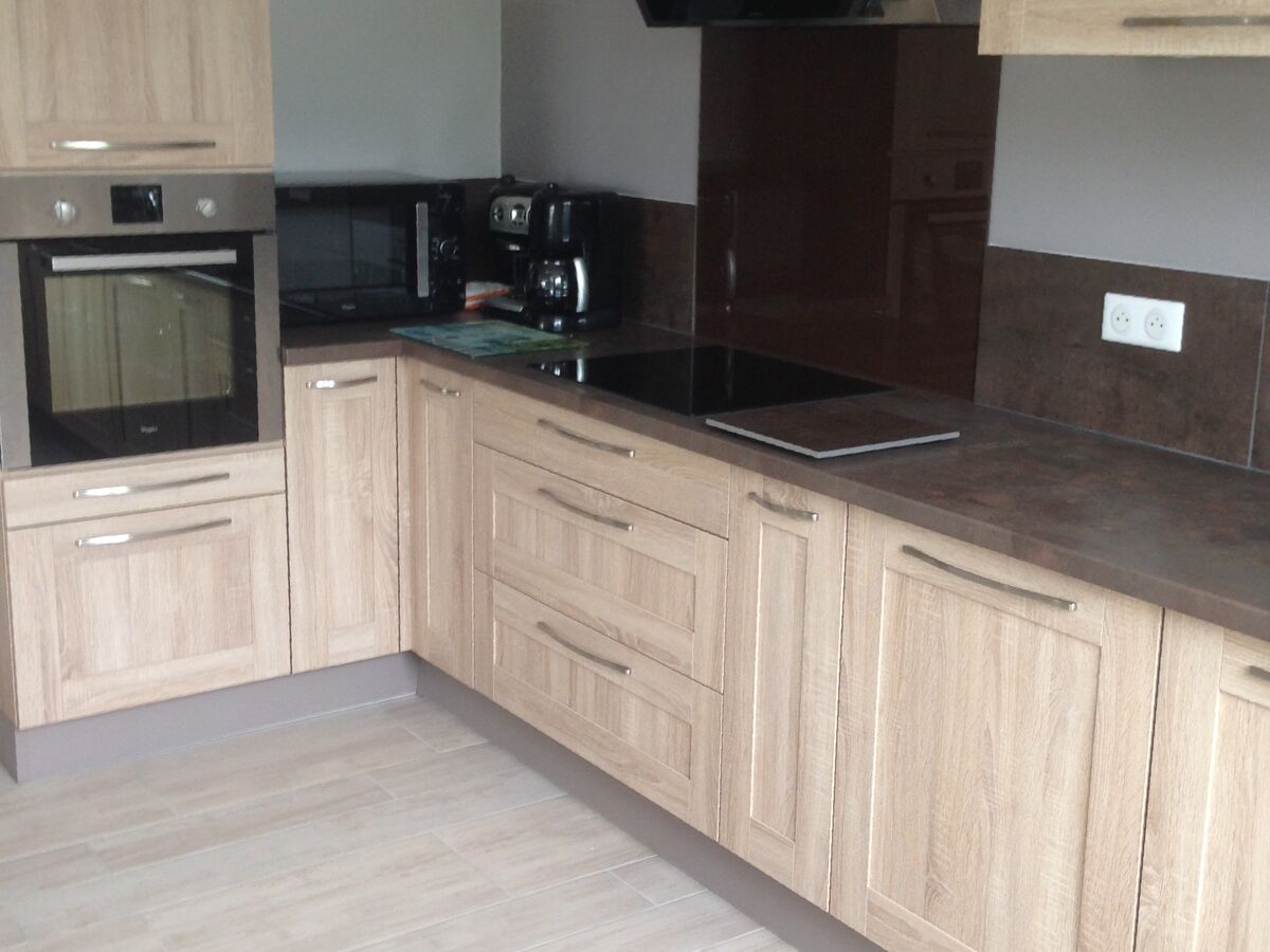 Rénovation cuisine sur mesure Trend Cube Chêne timber