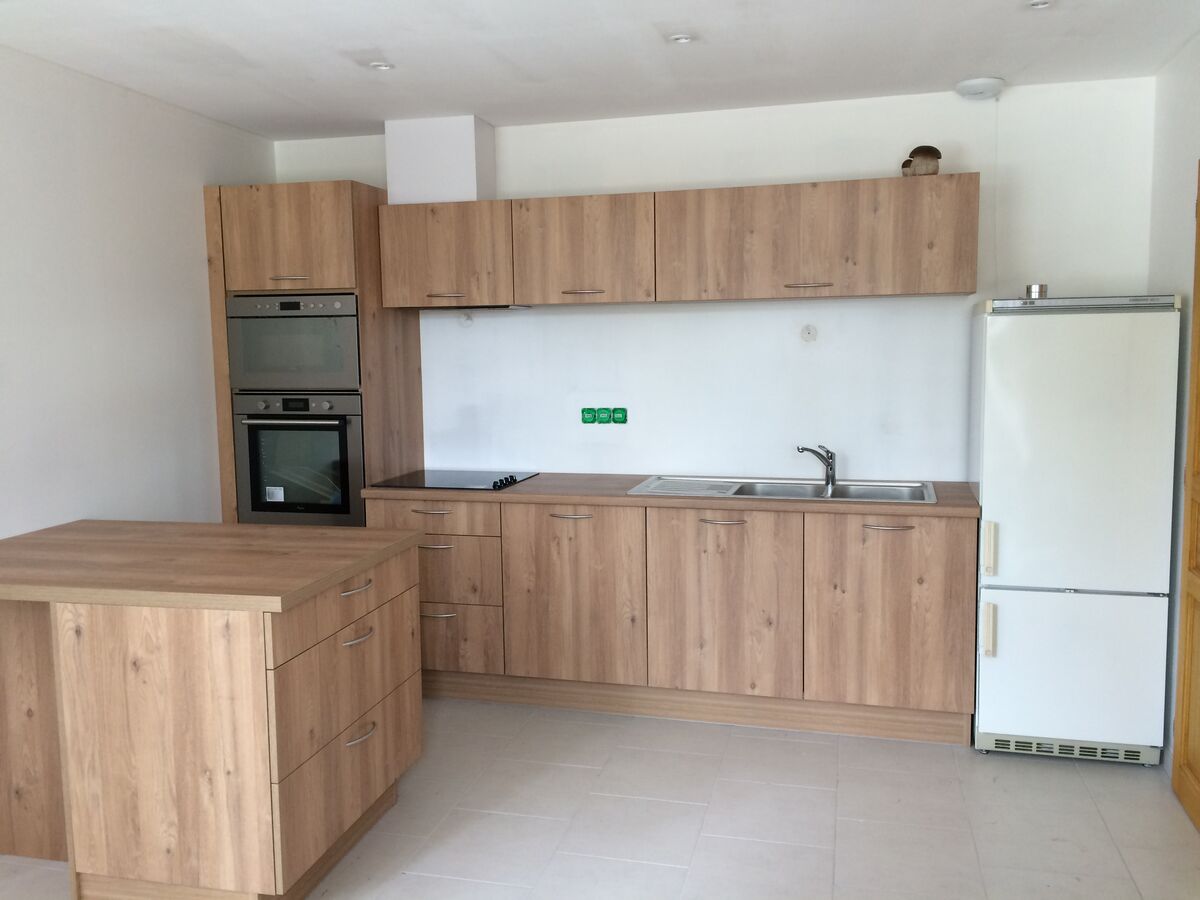 Cuisine équipée sur mesure Trend + Chêne honey