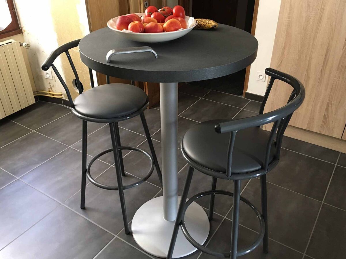 Cuisine avant-après sur mesure Trend + Chêne honey