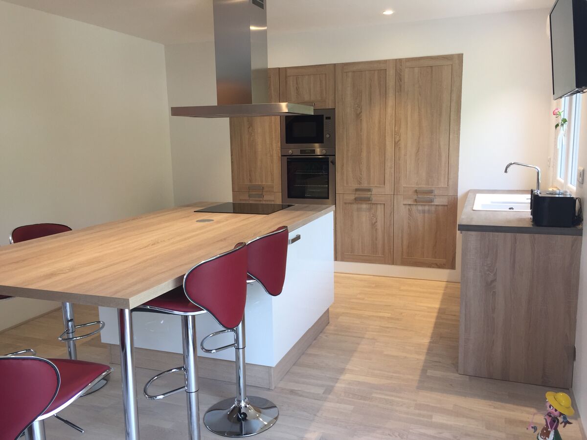 Rénovation cuisine sur mesure Trend Cube Chêne timber