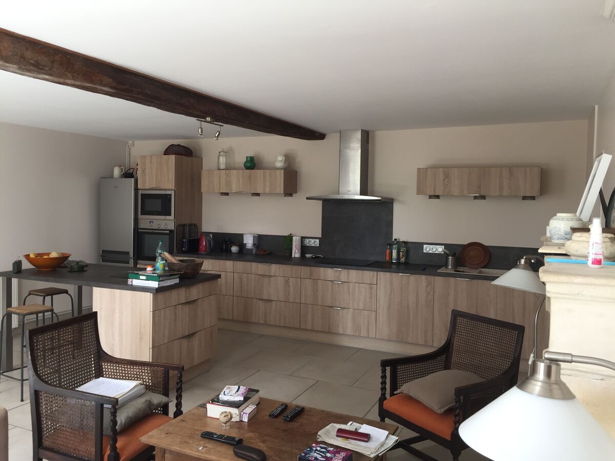 Rénovation cuisine sur mesure Trend + Chêne timber