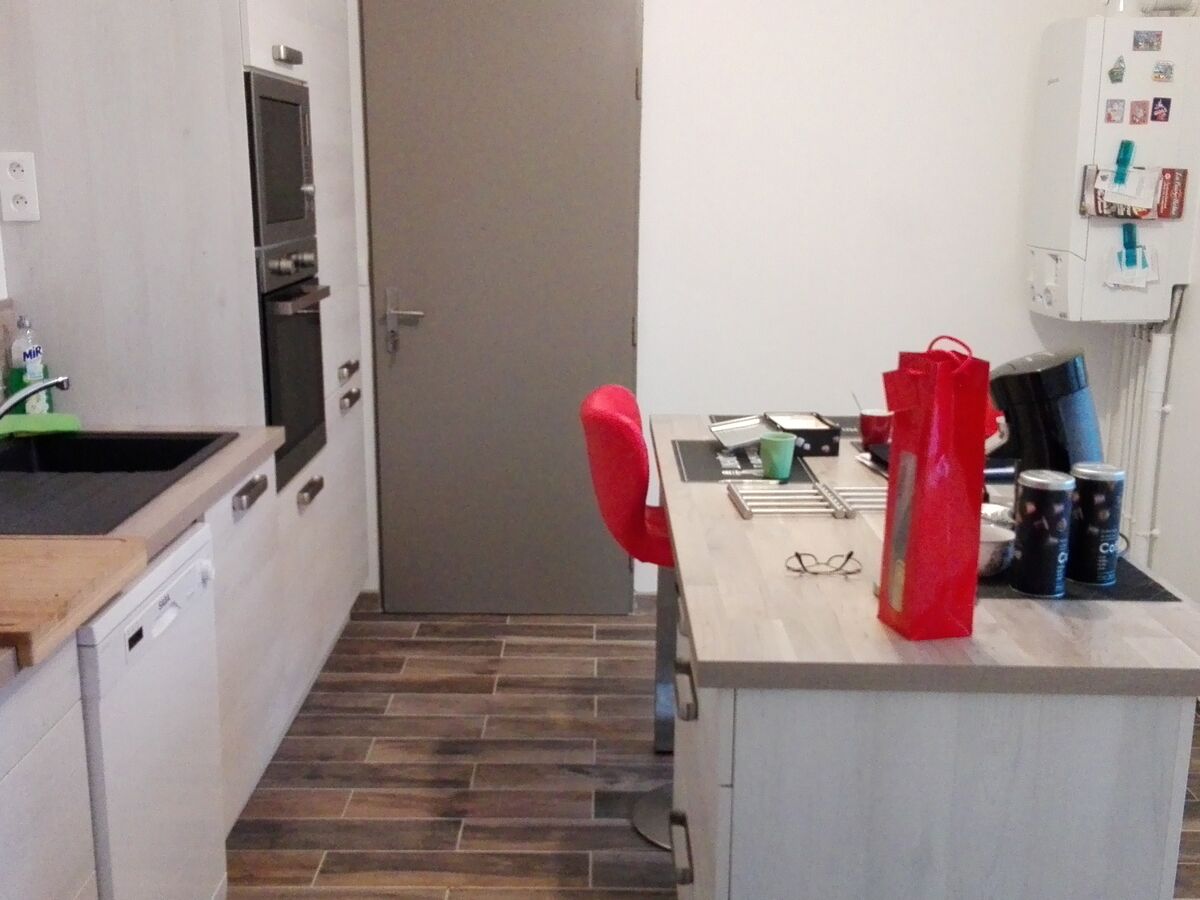 Cuisine avant-après sur mesure Trend Artic Wood