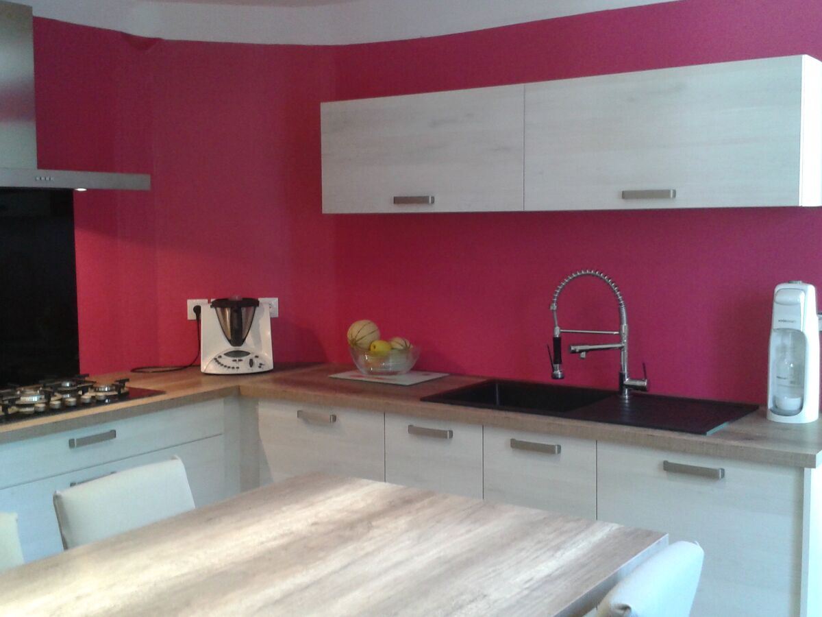 Cuisine avant-après sur mesure Trend + Artic wood