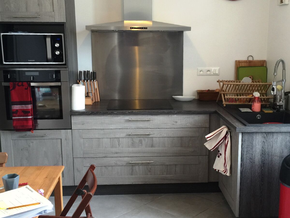 Cuisine équipée sur mesure Label Cube Chêne Sable Synchrone