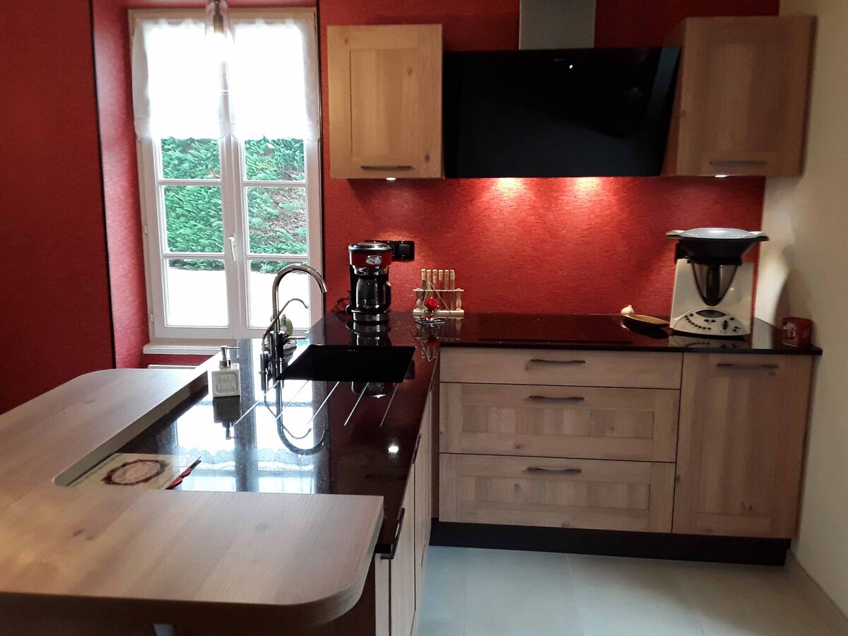 Cuisine équipée sur mesure Trend Cube Chêne honey