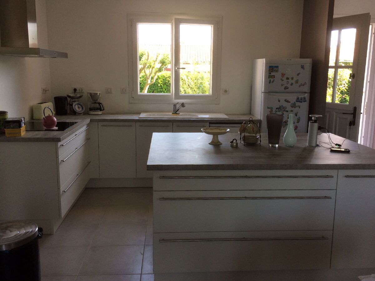 Rénovation cuisine sur mesure Trend + Blanc Mat