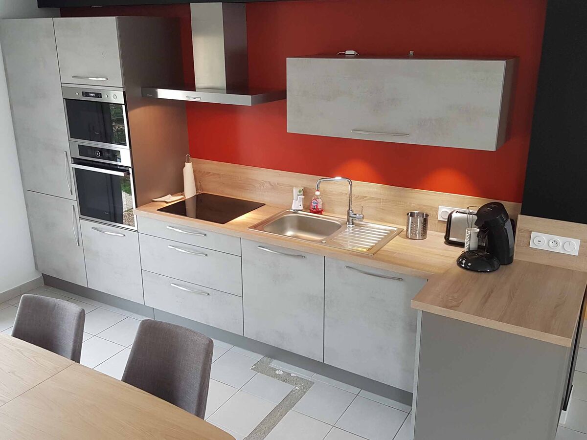 Cuisine équipée sur mesure Label Béton Clair