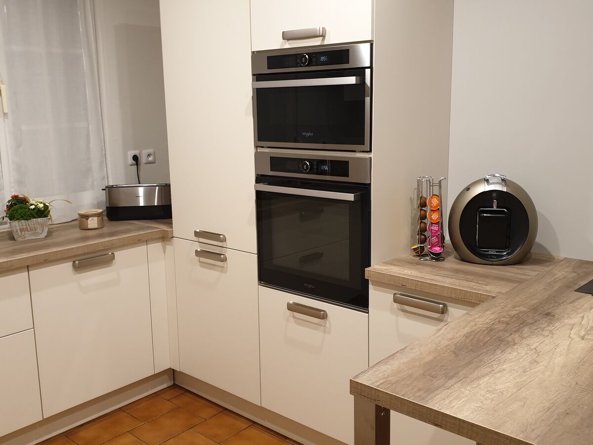 Cuisine avant-après sur mesure Trend Pannacotta Mat