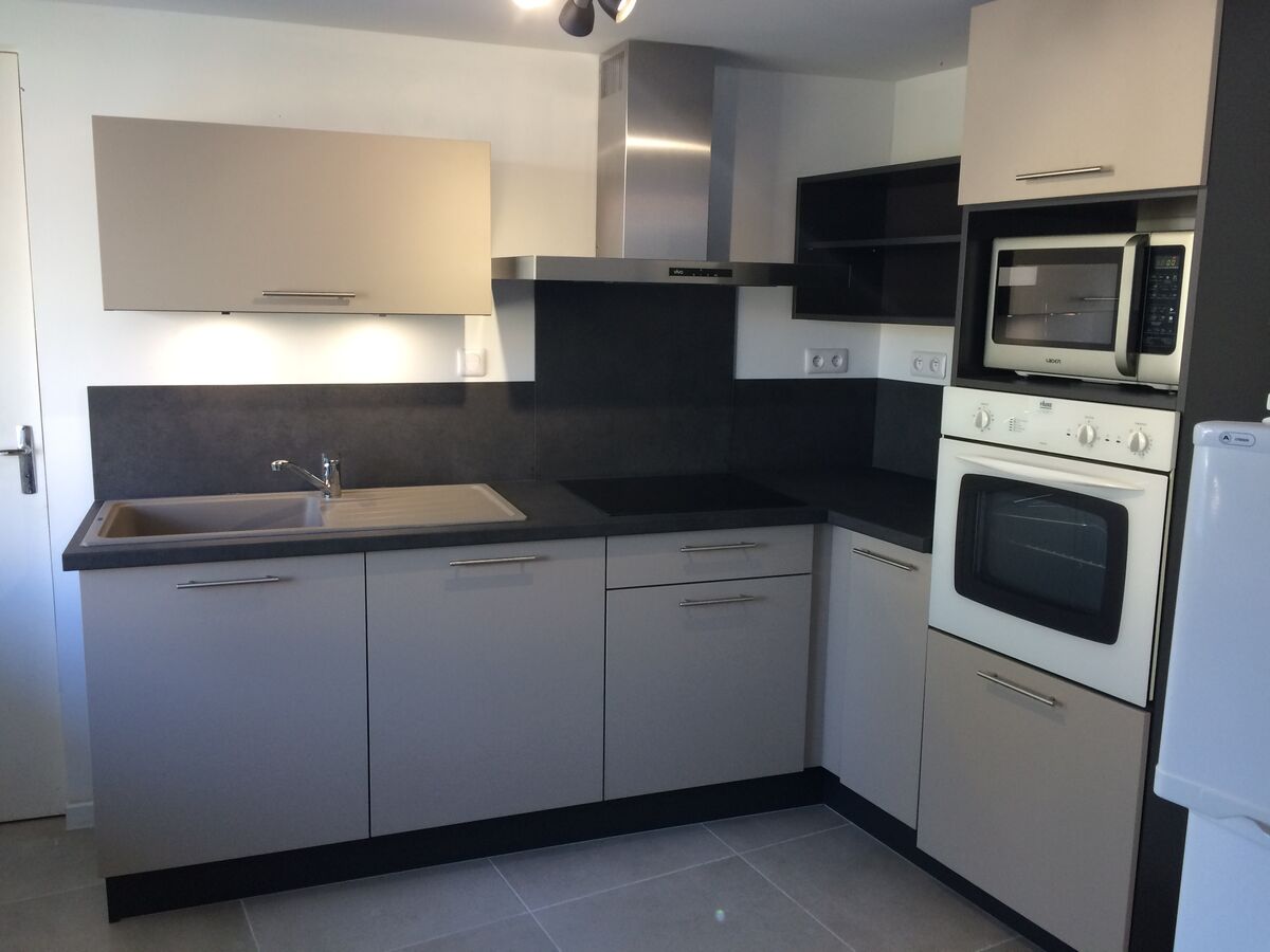 Cuisine équipée sur mesure Trend + Taupe mat