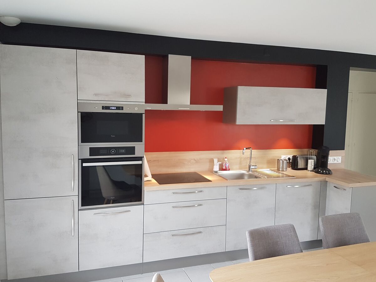 Rénovation cuisine sur mesure Label Béton Clair