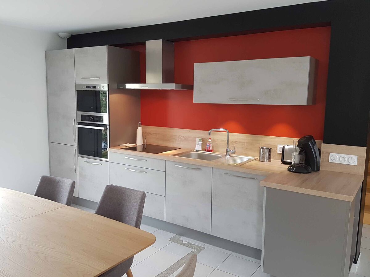 Cuisine avant-après sur mesure Label Béton Clair