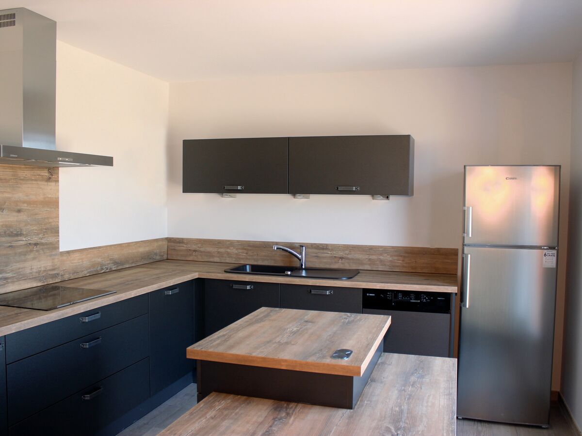 Rénovation cuisine équipée sur mesure Label Métal Brossé