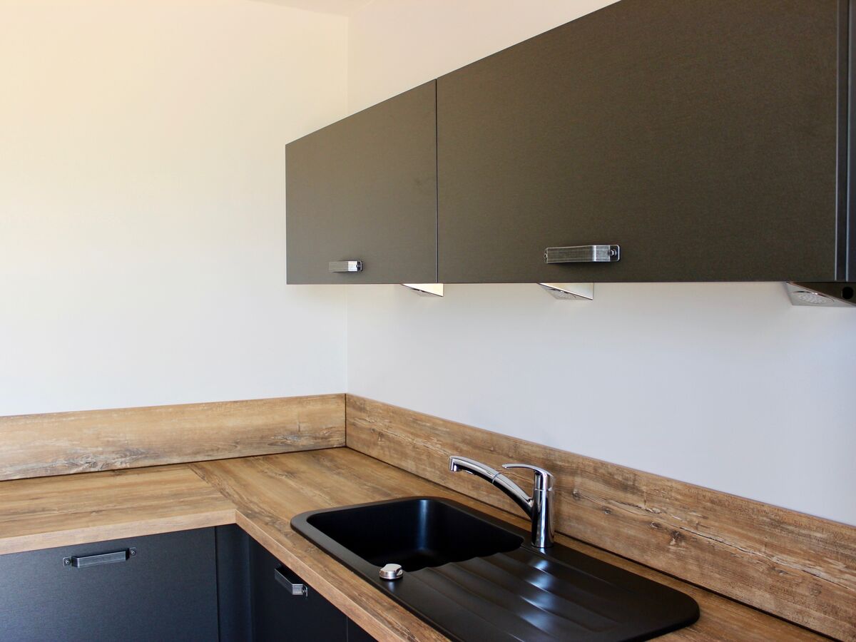 Cuisine avant-après sur mesure Label Métal Brossé