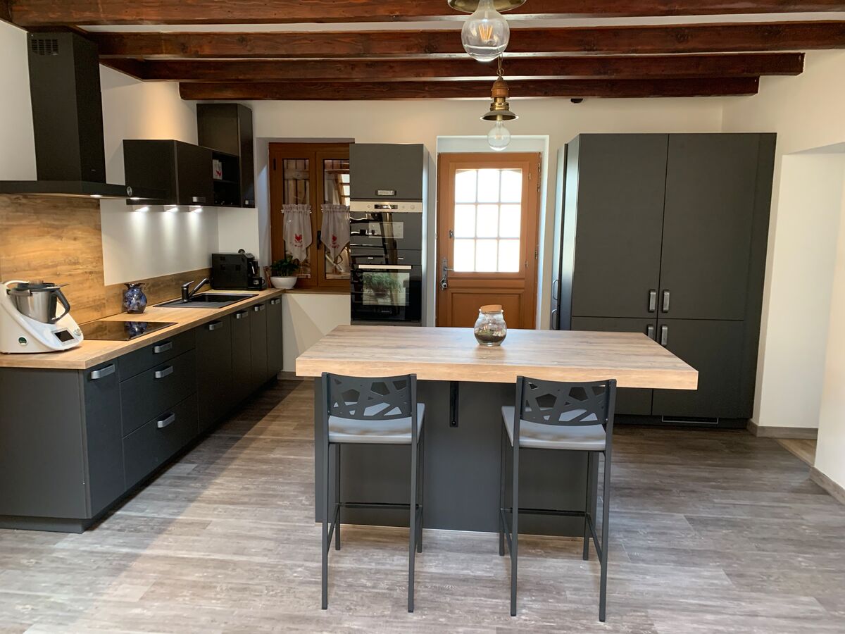 Cuisine équipée sur mesure Label Métal Brossé