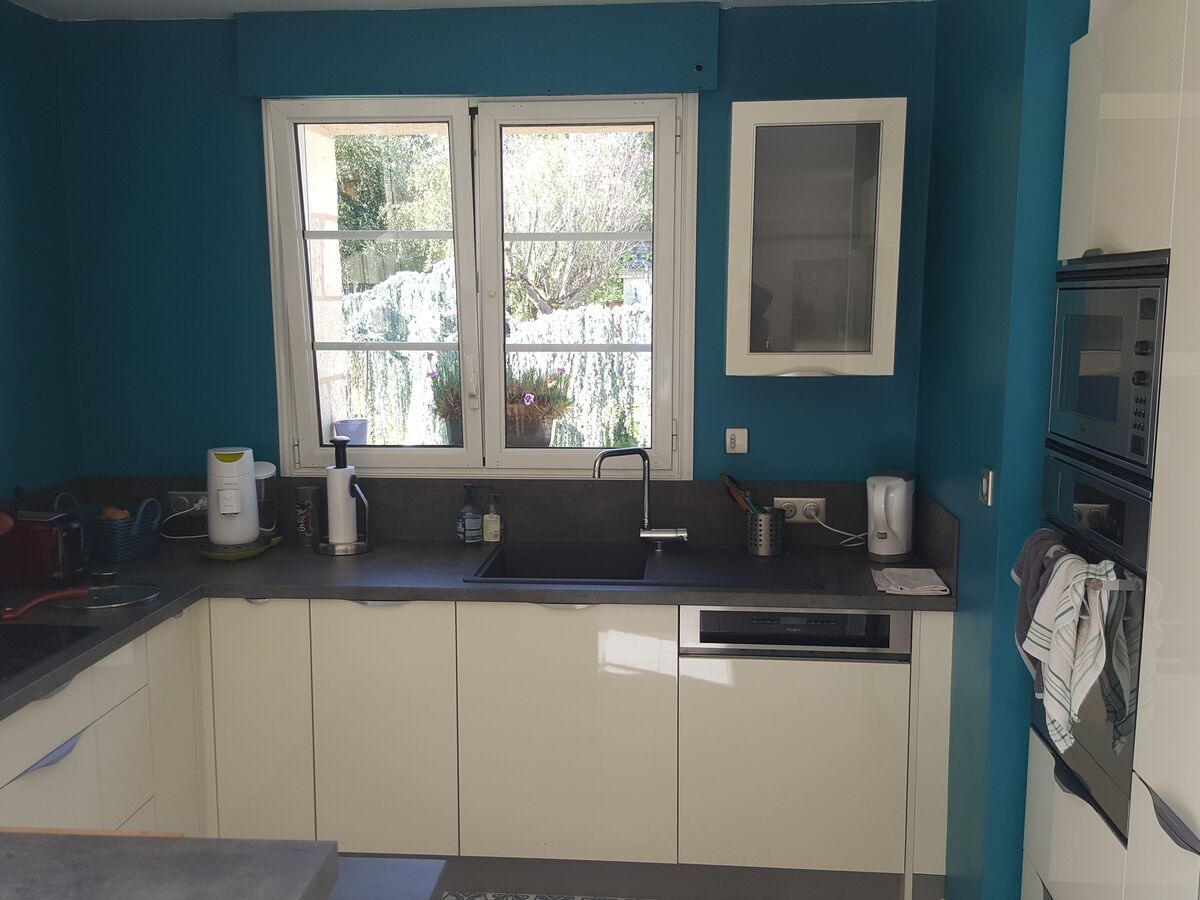 Cuisine équipée sur mesure Light Blanc Brillant